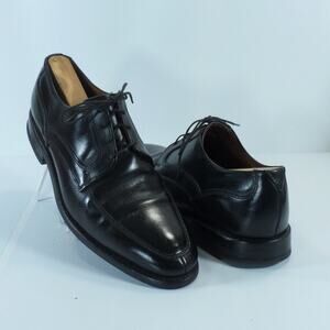 Men's Allen Edmonds Montgomery Black Leather Dress Oxfords Shoes USA Size 9 D